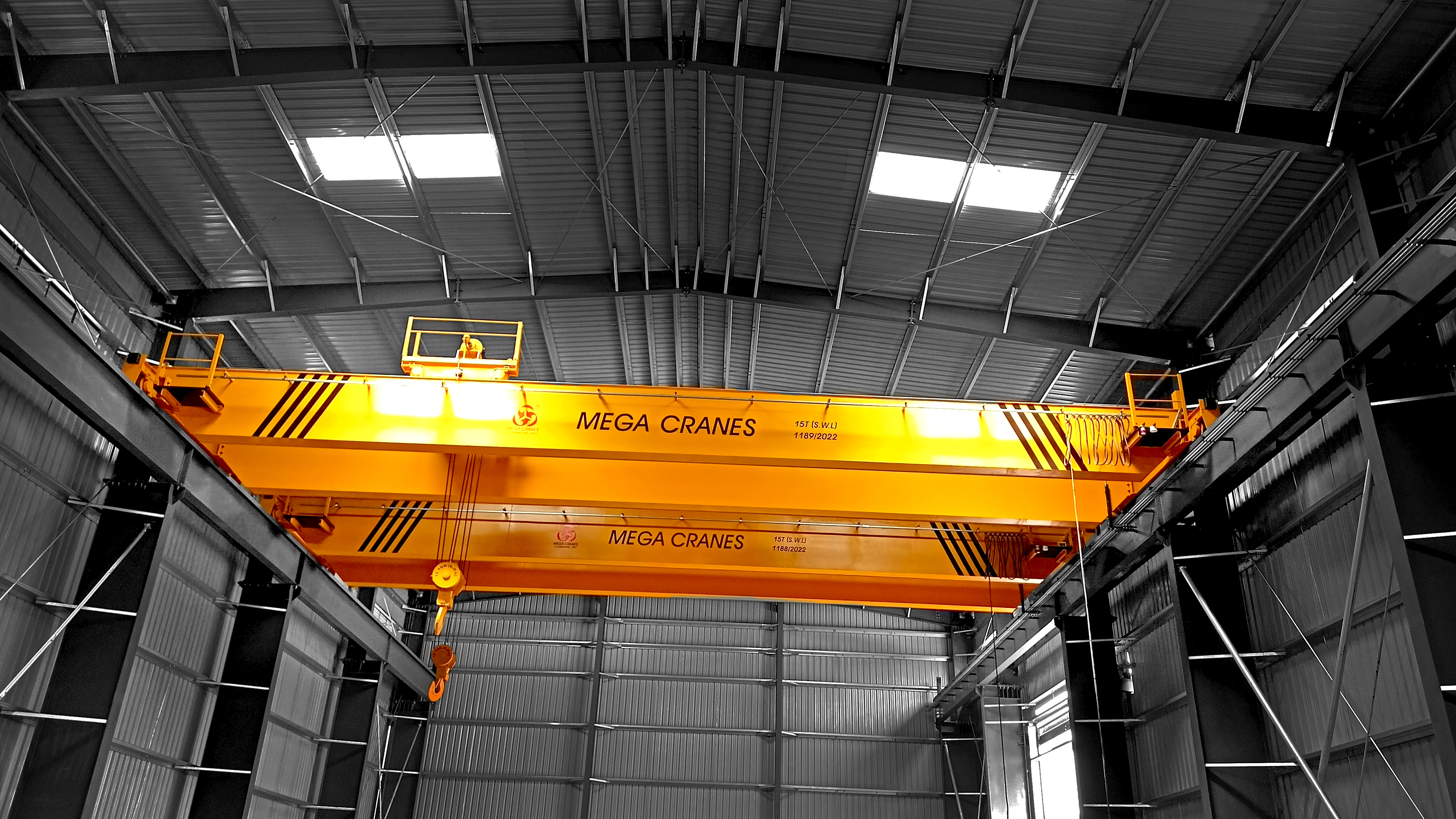 mega crane manufacture Double Girder EOT Crane