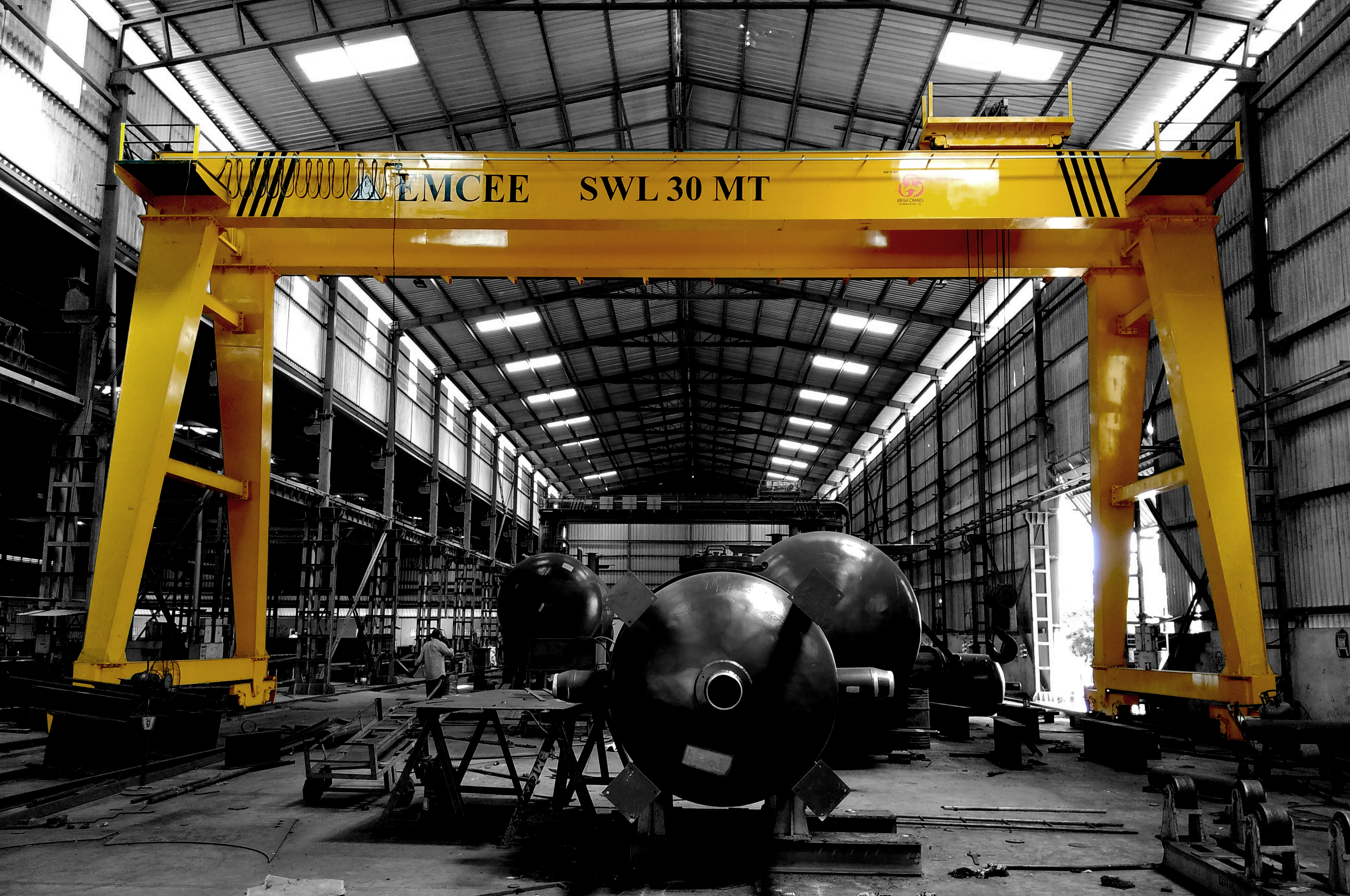 mega crane manufacture Double Girder Gantry Crane