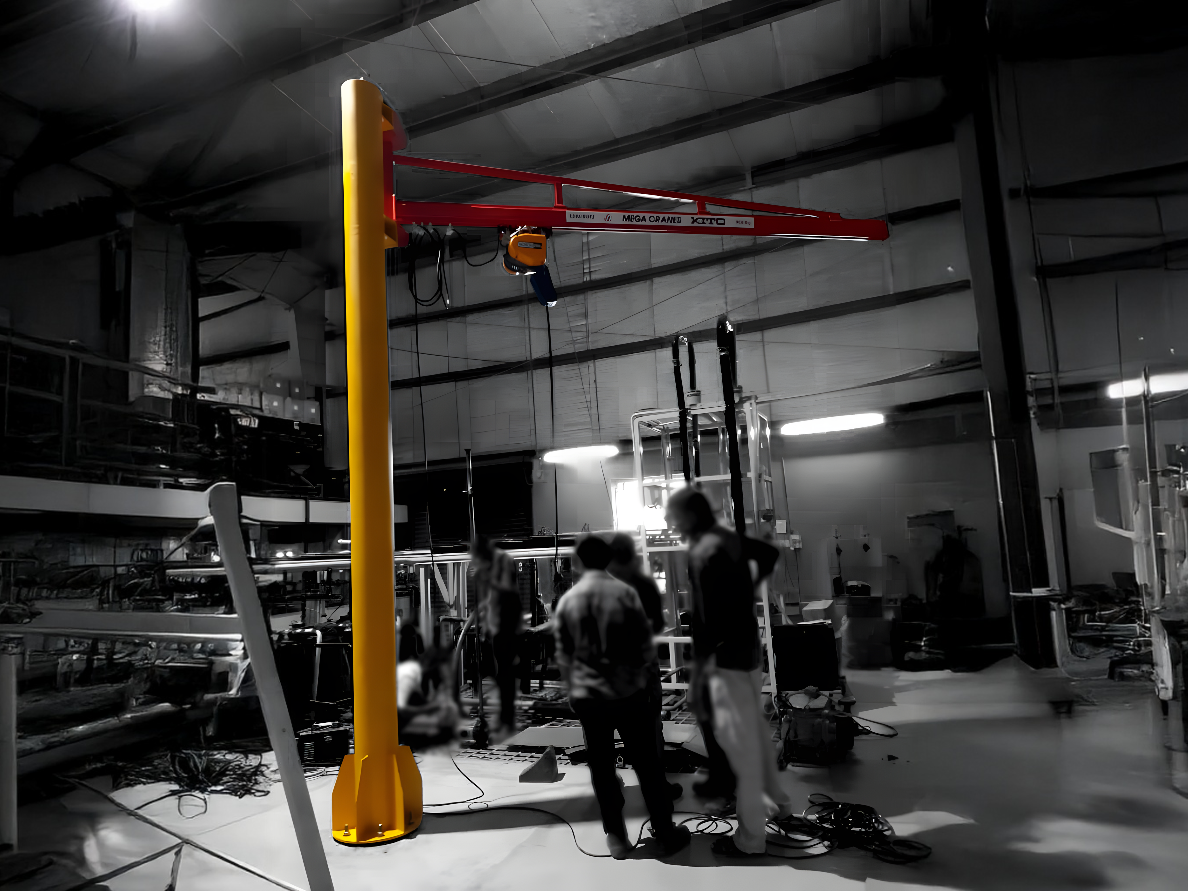 mega crane manufacture LCS Profile Jib Crane