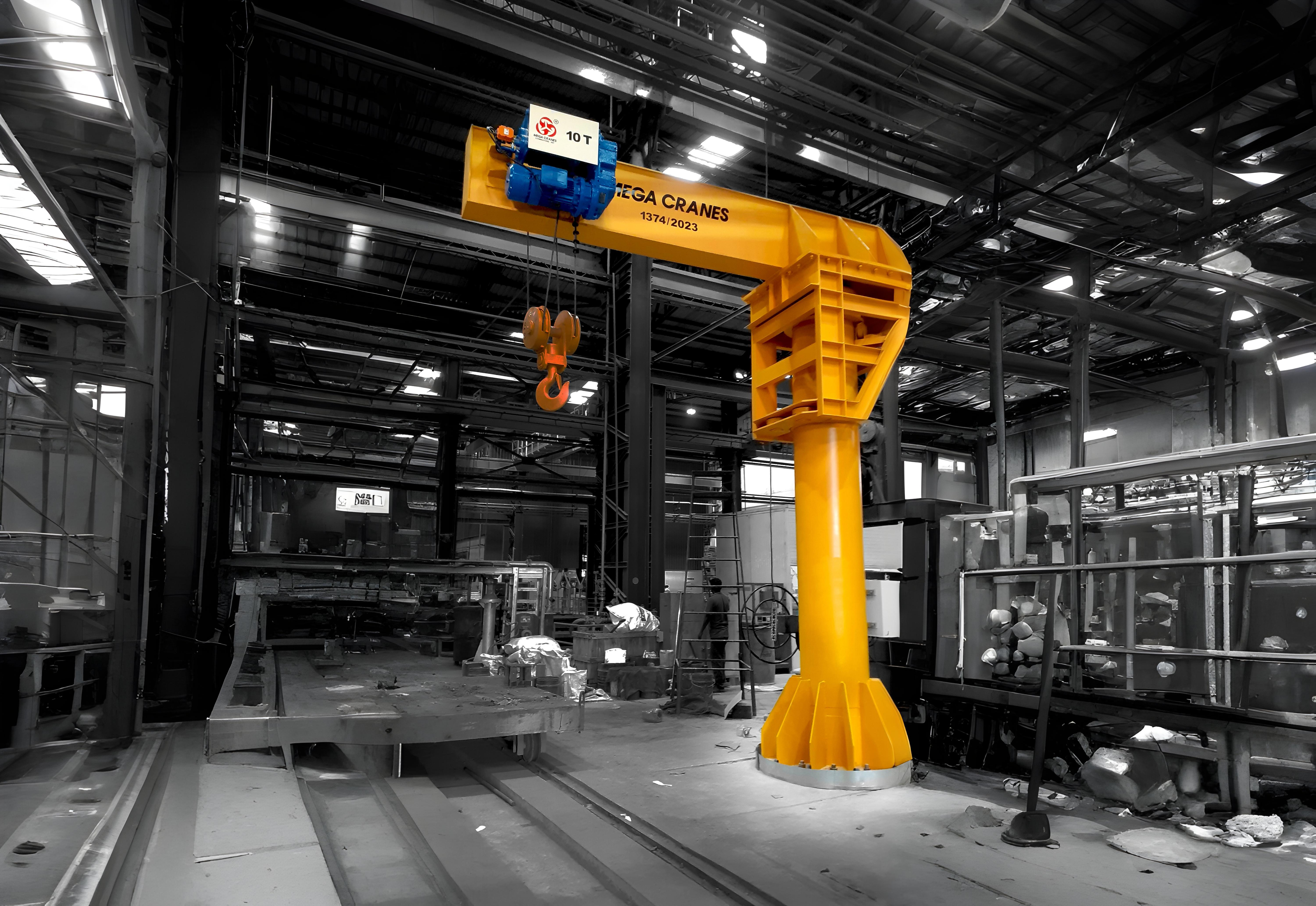 mega crane manufacture Self-supported Jib Crane